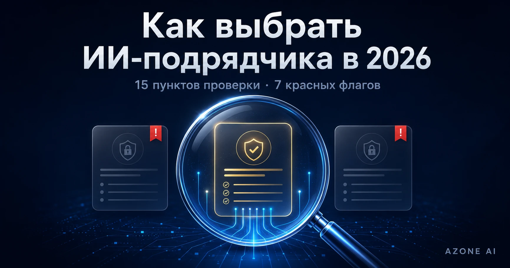 AZONE-AI: выбор ИИ-подрядчика для B2B и B2G проектов в закрытом контуре